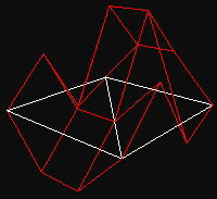 Dr�tov� model Bezierova povrchu