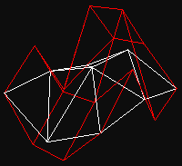 Dr�tov� model Bezierova povrchu