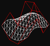 Drtov model Bezierova povrchu